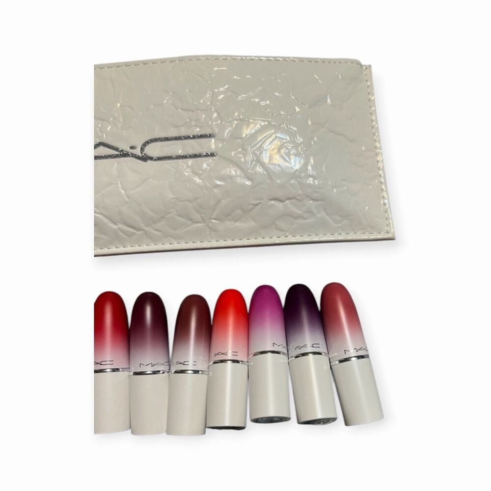 MAC Lips by the Dozen Mini Powder Kiss Lipstick Set - 12pc Vault BRAND NEW - Picture 3 of 5